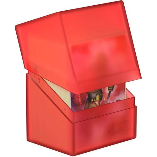 Ultimate Guard Boulder Deck Case 80+ Standard Size Ruby Deck Box - Image 2