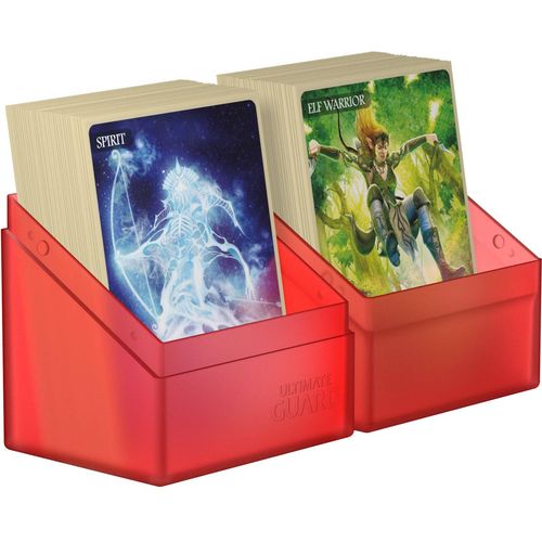 Ultimate Guard Boulder Deck Case 80+ Standard Size Ruby Deck Box - Image 3