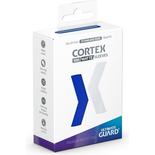 Ultimate Guard Cortex Standard Size Sleeves Matte Blue (100)