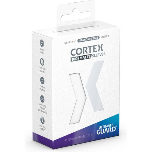 Ultimate Guard Cortex Standard Size Sleeves Matte White (100)