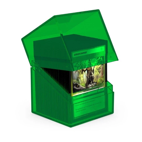 Ultimate Guard: Deck Box – Boulder 100+ – Clear: Emerald - Image 2