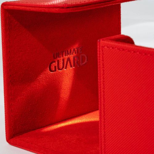 Ultimate Guard Sidewinder 100+ Xenoskin Monocolor Red Deck Box - Image 3