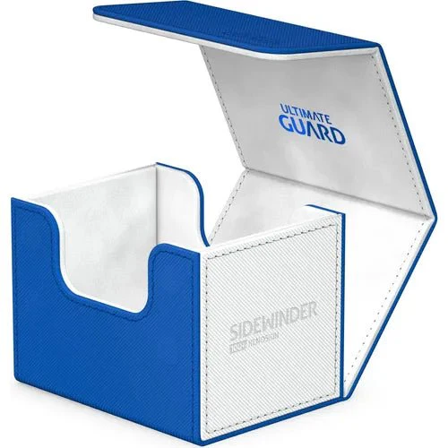 Ultimate Guard Synergy Sidewinder 100+ Blue/White Deck Box - Image 5