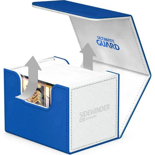 Ultimate Guard Synergy Sidewinder 100+ Blue/White Deck Box - Image 6