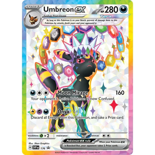Umbreon ex - 176 (SVP 176) (SV: Scarlet & Violet Promo Cards)