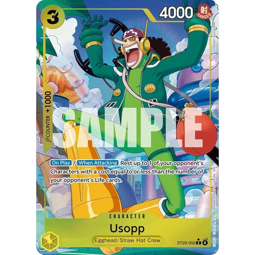 Usopp (Full Art) (ST29-002) (Starter Deck 29: Egghead)