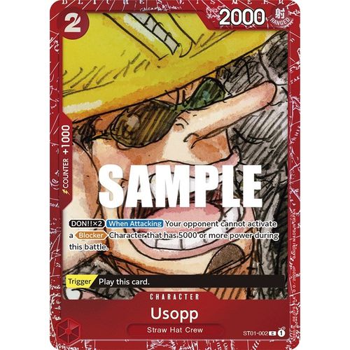 Usopp (Premium Card Collection -ONE PIECE FILM RED Edition-) (ST01-002) [One Piece Promotion Cards]