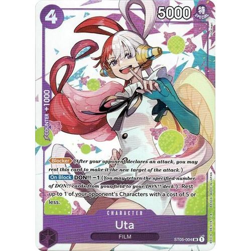 Uta - ST05-004 (Premium Card Collection -Uta-) (ST05-004) [One Piece Promotion Cards]