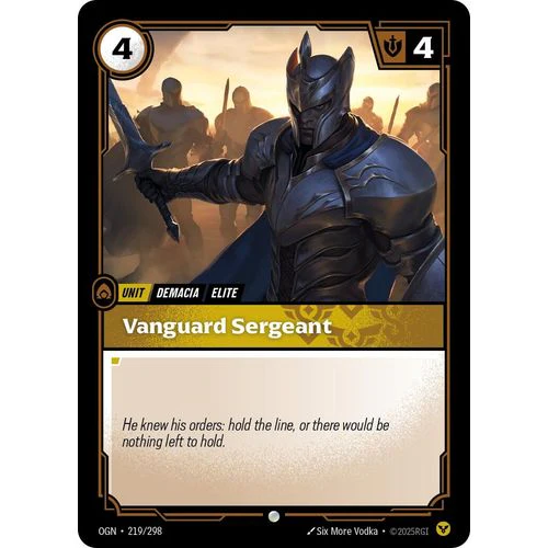 Vanguard Sergeant (219/298) (Origins)