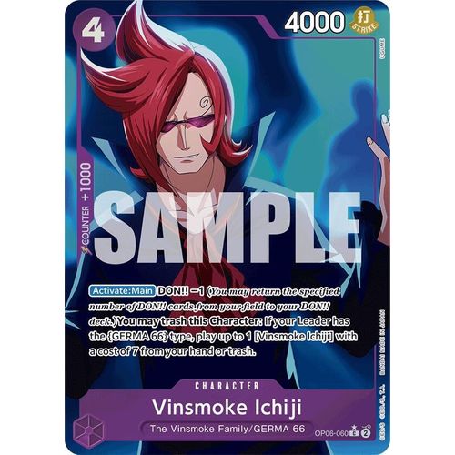 Vinsmoke Ichiji (OP06-060) (Full Art) (OP06-060) [Premium Booster -The Best-]