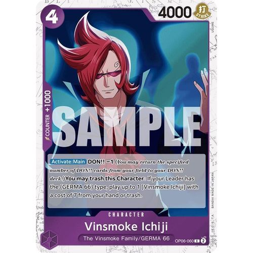 Vinsmoke Ichiji (OP06-060) (Jolly Roger Foil) (OP06-060) [Premium Booster -The Best-]