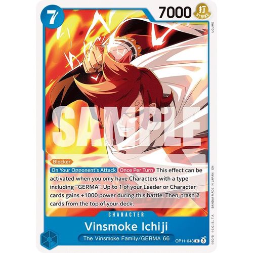 Vinsmoke Ichiji (OP11-043) [A Fist of Divine Speed]