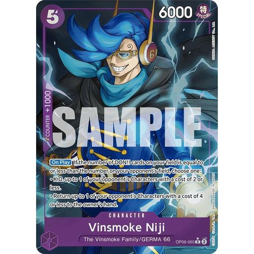 Vinsmoke Niji (OP06-065) (Alternate Art) (OP06-065) [Premium Booster -The Best-]