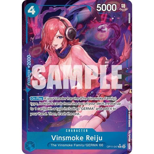 Vinsmoke Reiju (Alternate Art) (OP11-047) [A Fist of Divine Speed]