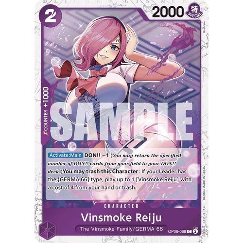 Vinsmoke Reiju (OP06-068) (Jolly Roger Foil) (OP06-068) [Premium Booster -The Best-]