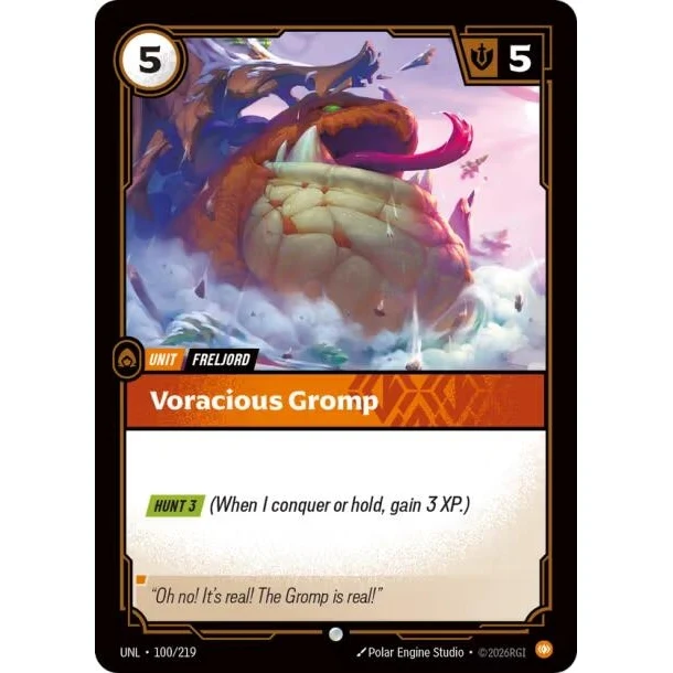 Voracious Gromp (100/219) (Unleashed)