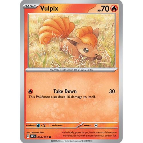 Vulpix (016/191) [SV08: Surging Sparks]
