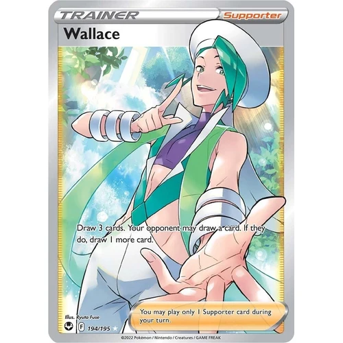 Wallace (Full Art) (194/195) (SWSH12: Silver Tempest)