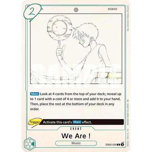 We Are! (EB02-020) (Extra Booster: Anime 25th Collection)