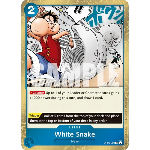 White Snake (Pirate Foil) (OP06-059) (Premium Booster -The Best- Vol. 2)