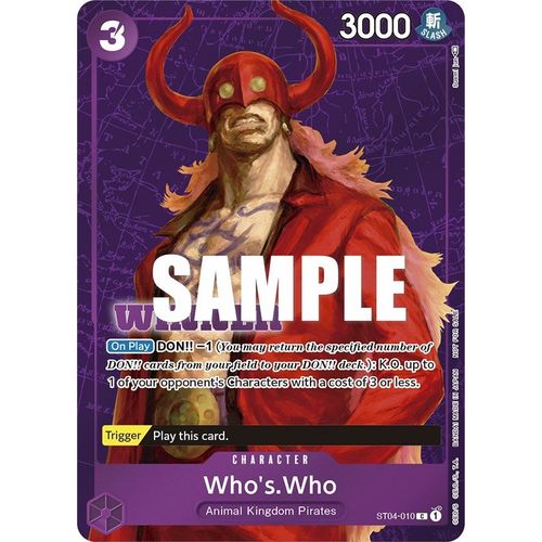 Who's.Who (Tournament Pack Vol. 3) [Winner] (ST04-010) [One Piece Promotion Cards]