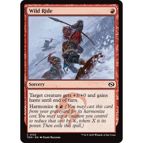Wild Ride (132) (Tarkir: Dragonstorm)