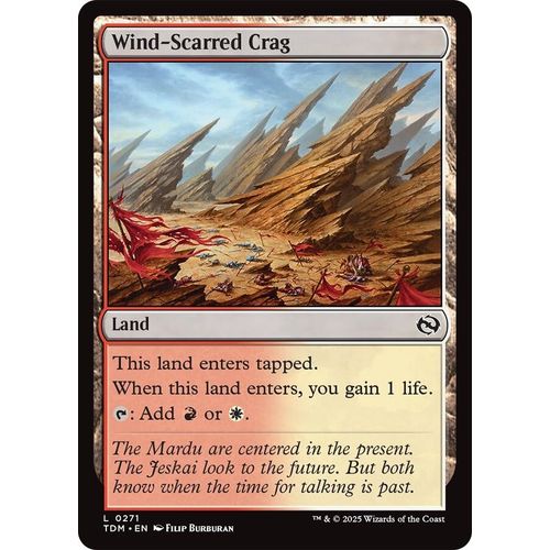 Wind-Scarred Crag (271) (Tarkir: Dragonstorm)