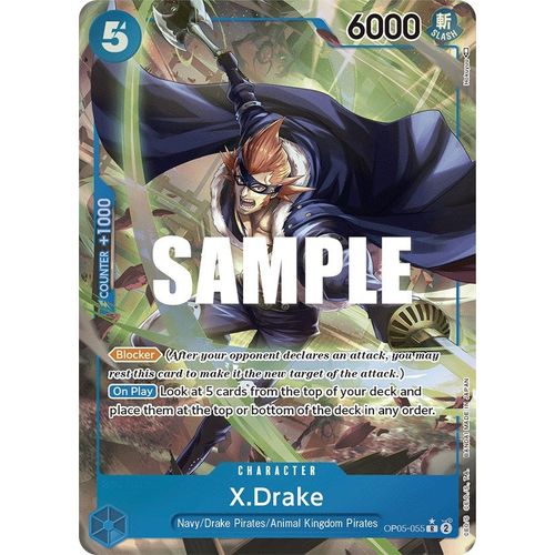 X.Drake (Alternate Art) (OP05-055) [Awakening of the New Era]