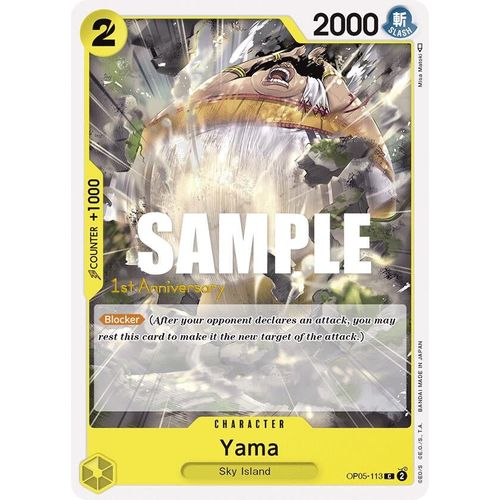 Yama (OP05-113) [Awakening of the New Era: 1st Anniversary Tournament Cards]