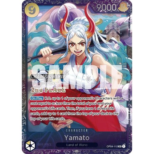 Yamato (Championship 2024 Finals 2nd Place) (OP04-112) [One Piece Promotion Cards]