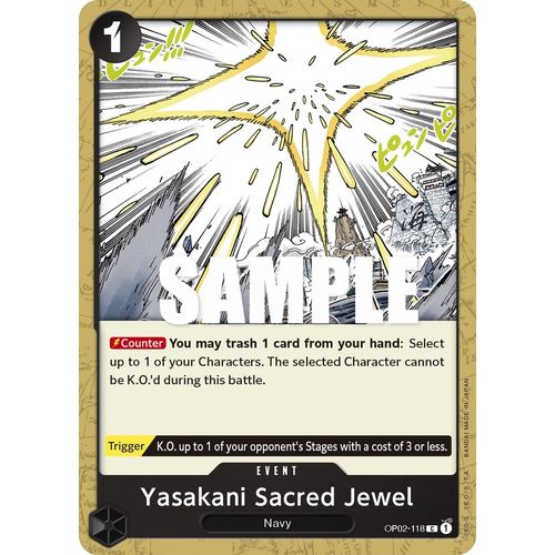 Yasakani Sacred Jewel (OP02-118) [Paramount War]