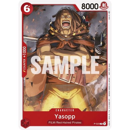 Yasopp (One Piece Film Red) (P-023) [One Piece Promotion Cards]