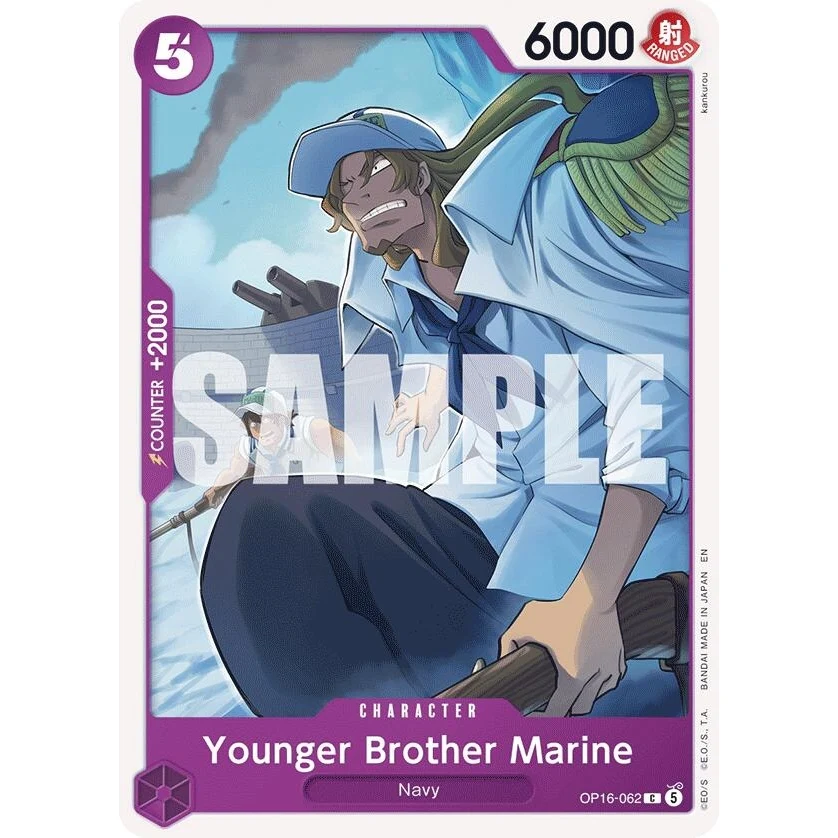 Younger Brother Marine (OP16-062) (The Time of Battle)