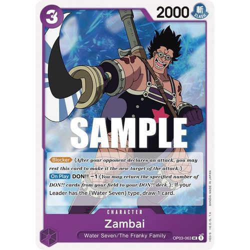 Zambai (OP03-063) [Pillars of Strength]
