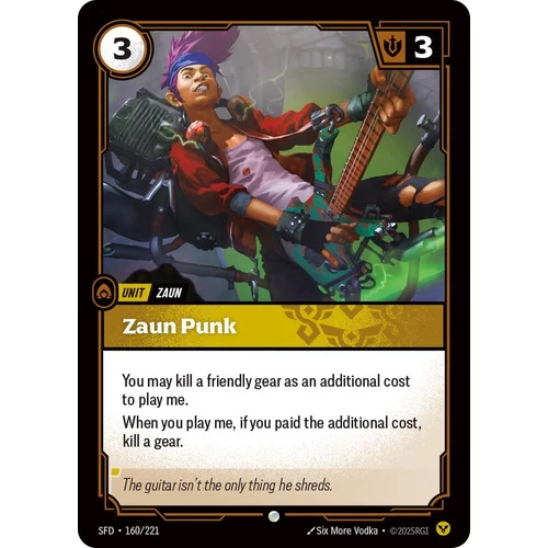 Zaun Punk (160/221) (Spiritforged)