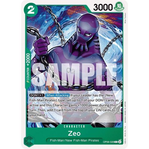 Zeo (OP06-028) [Wings of the Captain]