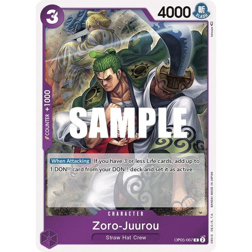Zoro-Juurou (OP05-067) [Awakening of the New Era]